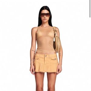 NWT I.AM.GIA Salma top- tan